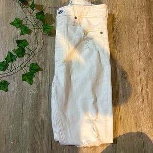 White Ripped Jeans!